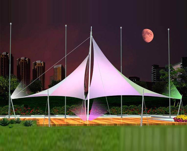 發光膜結構景觀小品 